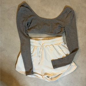 Edikted Crop Top Set